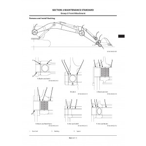 Hitachi Zaxis 470-5B, Zaxis 470LC-5B, Zaxis 470H-5B, Zaxis 470LCH-5B, Zaxis 470R-5B and Zaxis 470LCR-5B Crawler Excavator set of Service Manuals