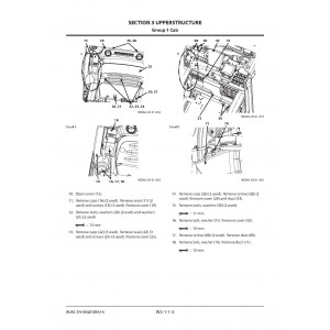 Hitachi Zaxis 470-5G, Zaxis 470LC-5G, Zaxis 470H-5G, Zaxis 470LCH-5G, Zaxis 470R-5G and Zaxis 470LCR-5G Crawler Excavator set of Service Manuals