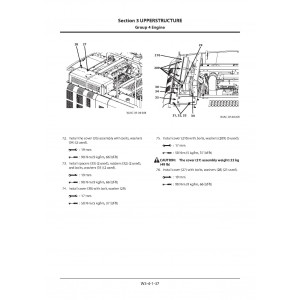 Hitachi Zaxis 470LC-5G Crawler Excavator set of Service Manuals