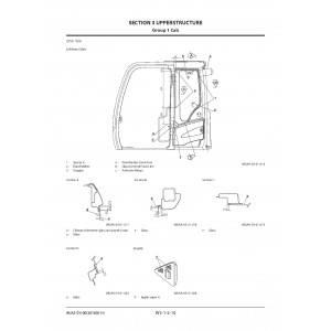 Hitachi Zaxis 470-5A, Zaxis 470LC-5A, Zaxis 490H-5A, Zaxis 490LCH-5A and Zaxis 530LCH-5A Crawler Excavator set of Service Manuals