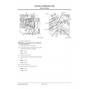 Hitachi Zaxis 470-5A, Zaxis 470LC-5A, Zaxis 490H-5A, Zaxis 490LCH-5A and Zaxis 530LCH-5A Crawler Excavator set of Service Manuals