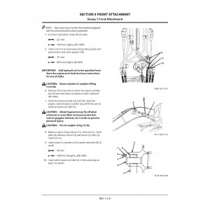 Hitachi Zaxis 670LC-5B, Zaxis 670LCH-5B and Zaxis 670LCR-5B Crawler Excavator set of Service Manuals