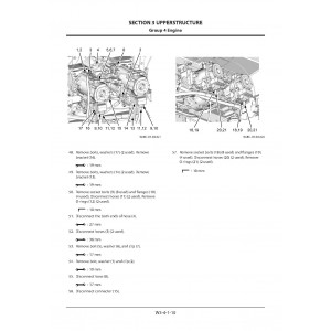 Hitachi Zaxis 870-5B, Zaxis 870LC-5B, Zaxis 870H-5B, Zaxis 870LCH-5B, Zaxis 870R-5B and Zaxis 870LCR-5B Crawler Excavator set of Service Manuals