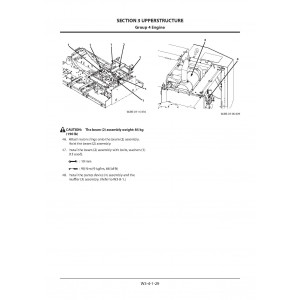 Hitachi Zaxis 870-5G, Zaxis 870LC-5G, Zaxis 870H-5G, Zaxis 870LCH-5G and Zaxis 870LCR-5G Crawler Excavator set of Service Manuals