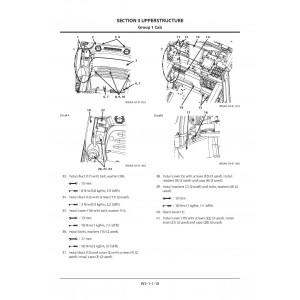 Hitachi Zaxis 670LC-5A and Zaxis 690LCH-5A Crawler Excavator set of Service Manuals