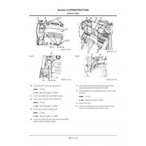 Hitachi Zaxis 870-5A, Zaxis 870LC-5A, Zaxis 890H-5A and Zaxis 890LCH-5A Crawler Excavator set of Service Manuals