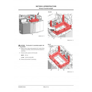 Hitachi EX1200-7B (Tier 4 Final Cummins engine) Hydraulic Excavator set of Service Manuals