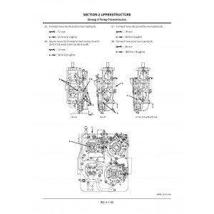 Hitachi EX1900E-6 Electric Excavator set of Service Manuals