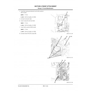 Hitachi Zaxis 170W-5B Wheel Excavator set of Service Manuals