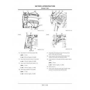 Hitachi Zaxis 190W-5B Wheel Excavator set of Service Manuals