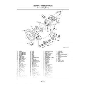 Hitachi Zaxis 190W-5B Wheel Excavator set of Service Manuals