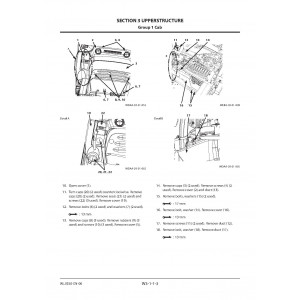 Hitachi Zaxis 170W-6 Wheel Excavator set of Service Manuals