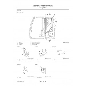 Hitachi Zaxis 190W-5A Wheel Excavator set of Service Manuals