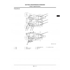 Hitachi Zaxis 220W-5B Wheel Excavator set of Service Manuals