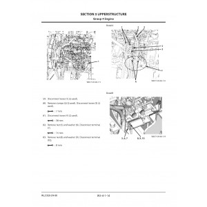 Hitachi Zaxis 210W-5A Wheel Excavator set of Service Manuals