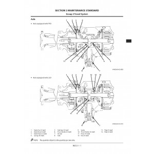 Hitachi Zaxis ZW180-5B Wheel Loader set of Service Manuals