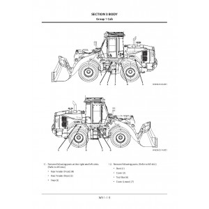 Hitachi Zaxis ZW180-5B Wheel Loader set of Service Manuals