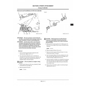 Hitachi Zaxis ZW180-5B Wheel Loader set of Service Manuals