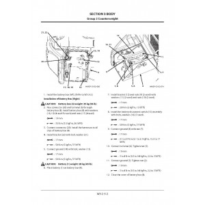 Hitachi Zaxis ZW140-5B and Zaxis ZW140PL-5B Wheel Loader set of Service Manuals