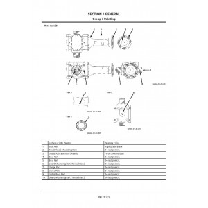 Hitachi Zaxis ZW250-5B Wheel Loader set of Service Manuals