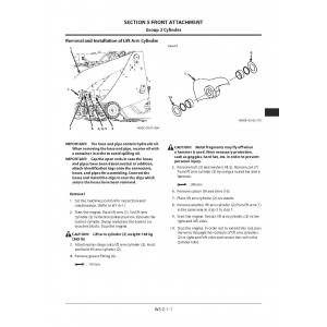 Hitachi Zaxis ZW220-5A Wheel Loader set of Service Manuals