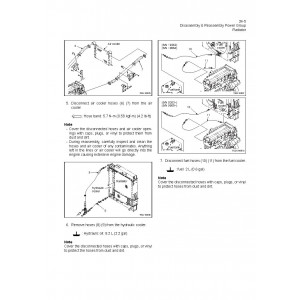 Hitachi Zaxis ZW370-G Wheel Loader set of Service Manuals