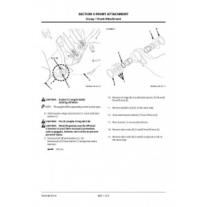 Hitachi Zaxis ZW370-6 Wheel Loader set of Service Manuals