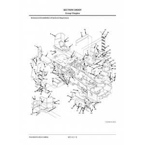 Hitachi Zaxis ZW550-6 Wheel Loader set of Service Manuals