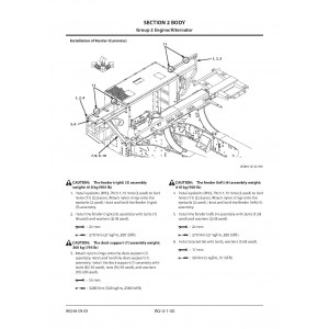 Hitachi EH5000AC-3 Rigid Dump Truck set of Service Manuals