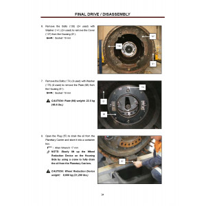 Hitachi EH3500AC-II Rigid Dump Truck set of Service Manuals