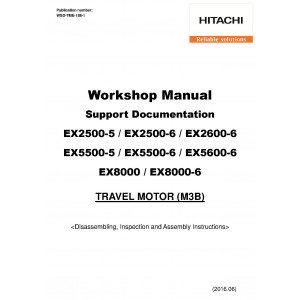 Hitachi EX5600-6 Hydraulic Excavator set of Service Manuals