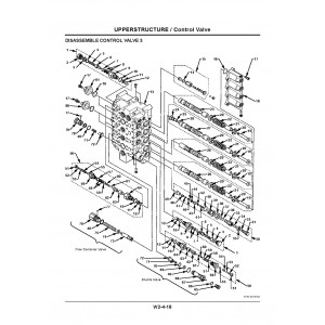 Hitachi EX750-5 and EX800H-5 Crawler Excavator set of Service Manuals