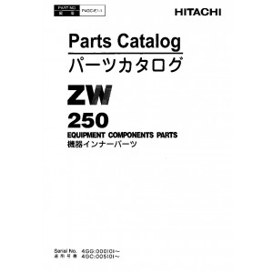 Hitachi Zaxis ZW250 Wheel Loader set of Service Manuals