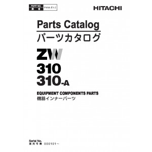 Hitachi Zaxis ZW310 Wheel Loader set of Service Manuals