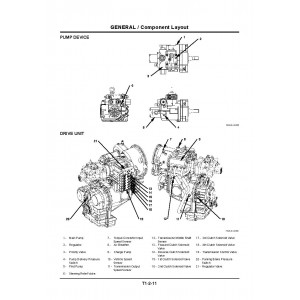 Hitachi Zaxis ZW310 Wheel Loader set of Service Manuals