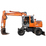 Hitachi Zaxis 130W Wheel Excavator set of Parts Catalogs