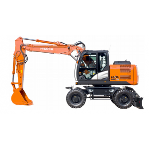 Hitachi Zaxis 140W-6 Wheel Excavator set of Service Manuals