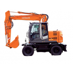 Hitachi Zaxis 145W-3 Wheel Excavator set of Service Manuals