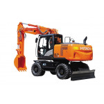 Hitachi Zaxis 190W-5N Wheel Excavator set of Service Manuals