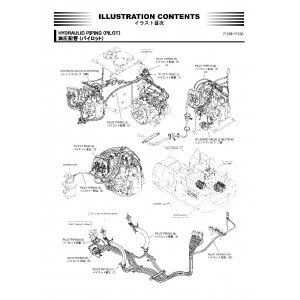 Hitachi Zaxis 200-6, 200LC-6, 210H-6, 210LCH-6, 210K-6, 210LCK-6, 210-6, 210LC-6, 210LCN-6, 240N-6, 200X-6 and 200LCX-6 Crawler Excavator set of Parts Catalogs