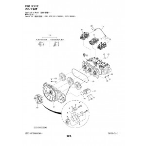 Hitachi Zaxis 200-6, 200LC-6, 210H-6, 210LCH-6, 210K-6, 210LCK-6, 210-6, 210LC-6, 210LCN-6, 240N-6, 200X-6 and 200LCX-6 Crawler Excavator set of Parts Catalogs