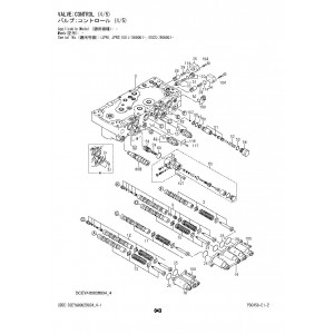 Hitachi Zaxis 200-6, 200LC-6, 210H-6, 210LCH-6, 210K-6, 210LCK-6, 210-6, 210LC-6, 210LCN-6, 240N-6, 200X-6 and 200LCX-6 Crawler Excavator set of Parts Catalogs