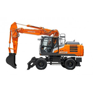 Hitachi Zaxis 220W-5B Wheel Excavator set of Service Manuals