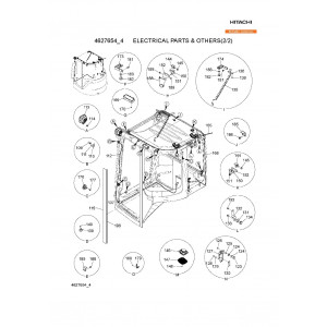 Hitachi Zaxis 40U-2 and Zaxis 50U-2 Compact Excavator set of Service Manuals