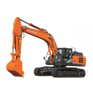 Hitachi Zaxis 300LC-6N Crawler Excavator set of Service Manuals