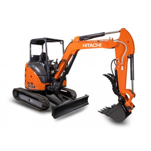 Hitachi Zaxis 30U-5B Compact Excavator set of Service Manuals