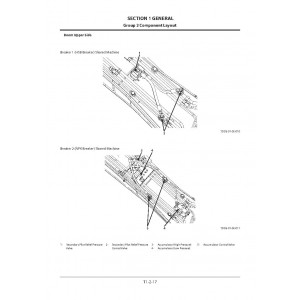 Hitachi Zaxis 370GI and Zaxis 400GI Crawler Excavator set of Service Manuals