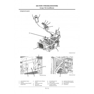 Hitachi Zaxis 370GI and Zaxis 400GI Crawler Excavator set of Service Manuals