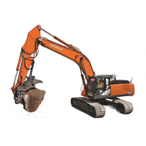 Hitachi Zaxis 380LC-6N Crawler Excavator set of Service Manuals