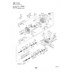 Hitachi Zaxis 470LC-5B and Zaxis 470LCH-5B Crawler Excavator set of Parts Catalogs